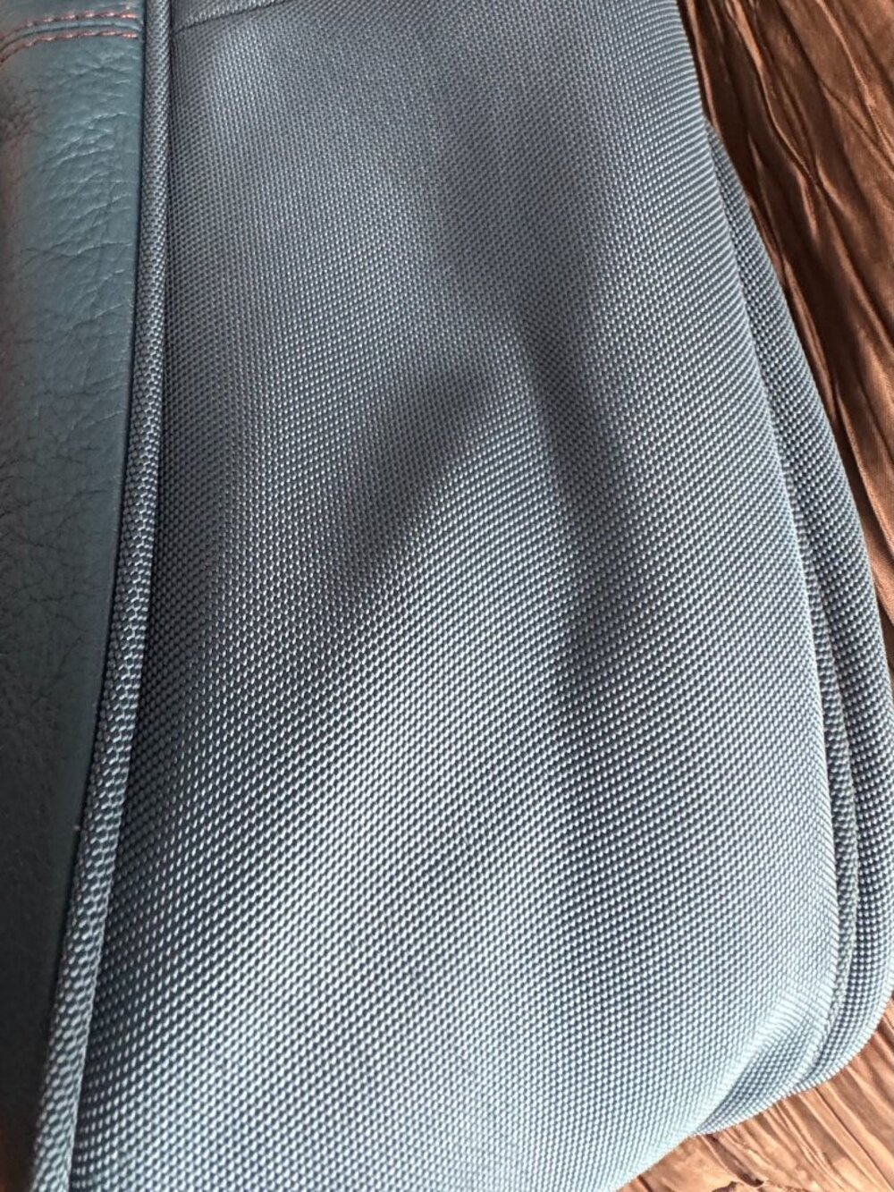 Kenneth Cole Crystal Teal Leather Handbag - Picture 14 of 14
